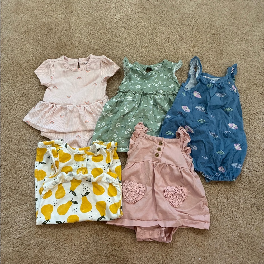 Baby girl clothing lot